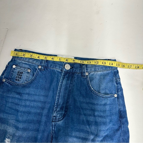 ONE TEASPOON WOMENS BLUE JEANS SIZE 26 - Picture 4 of 9